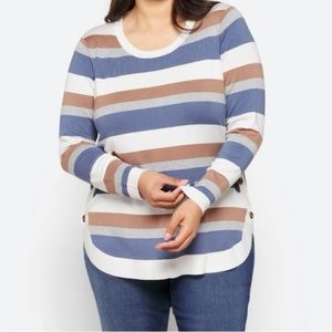 Sweater with side detail